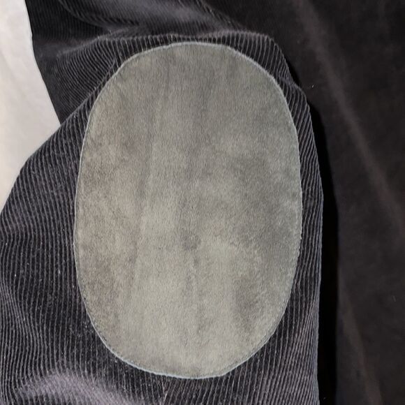 Monsieur Adolfo 49L-50L Black Corduroy Blazer Sport Jacket - Picture 7 of 9